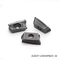 AOMT123608PEER-M Metal Kesme PVD CVD için Kare Freze Uçları