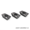 AOMT123608PEER-M Metal Kesme PVD CVD için Kare Freze Uçları